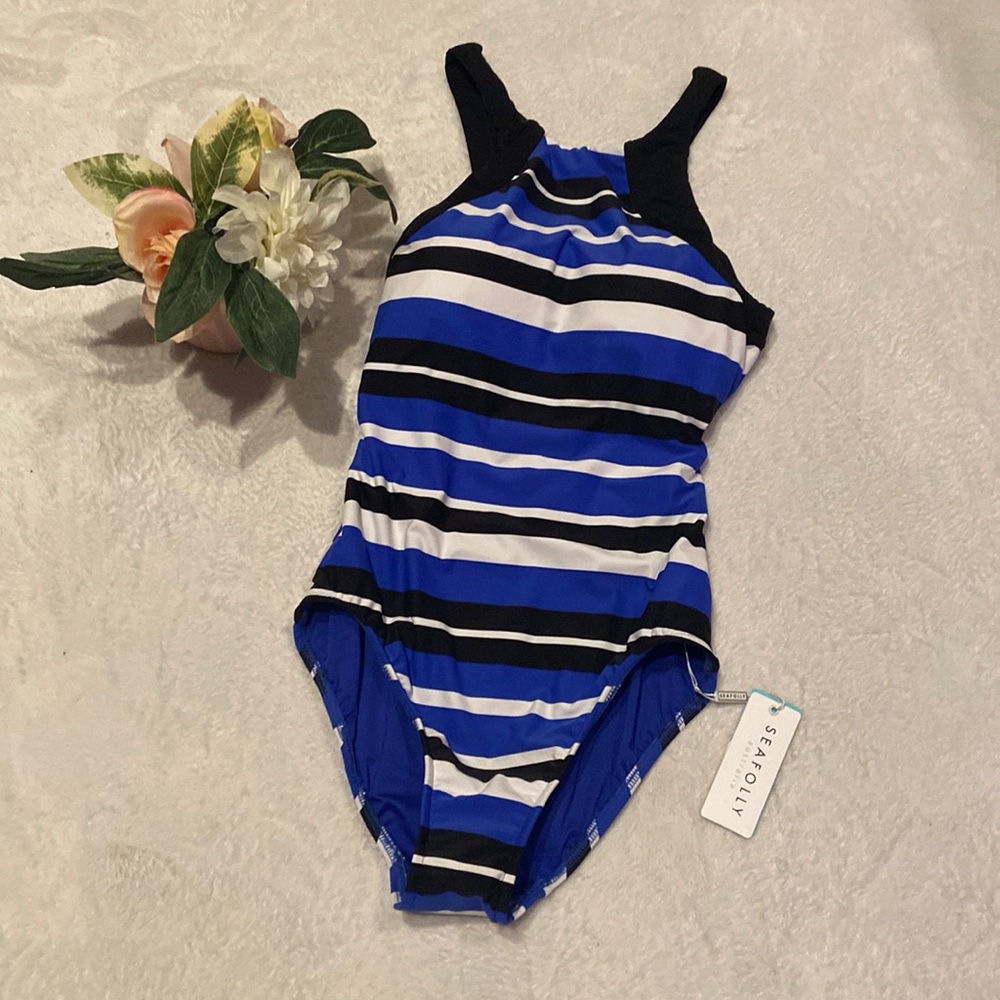 Seafolly Australia NWT One Piece Swimsuit US Size 8